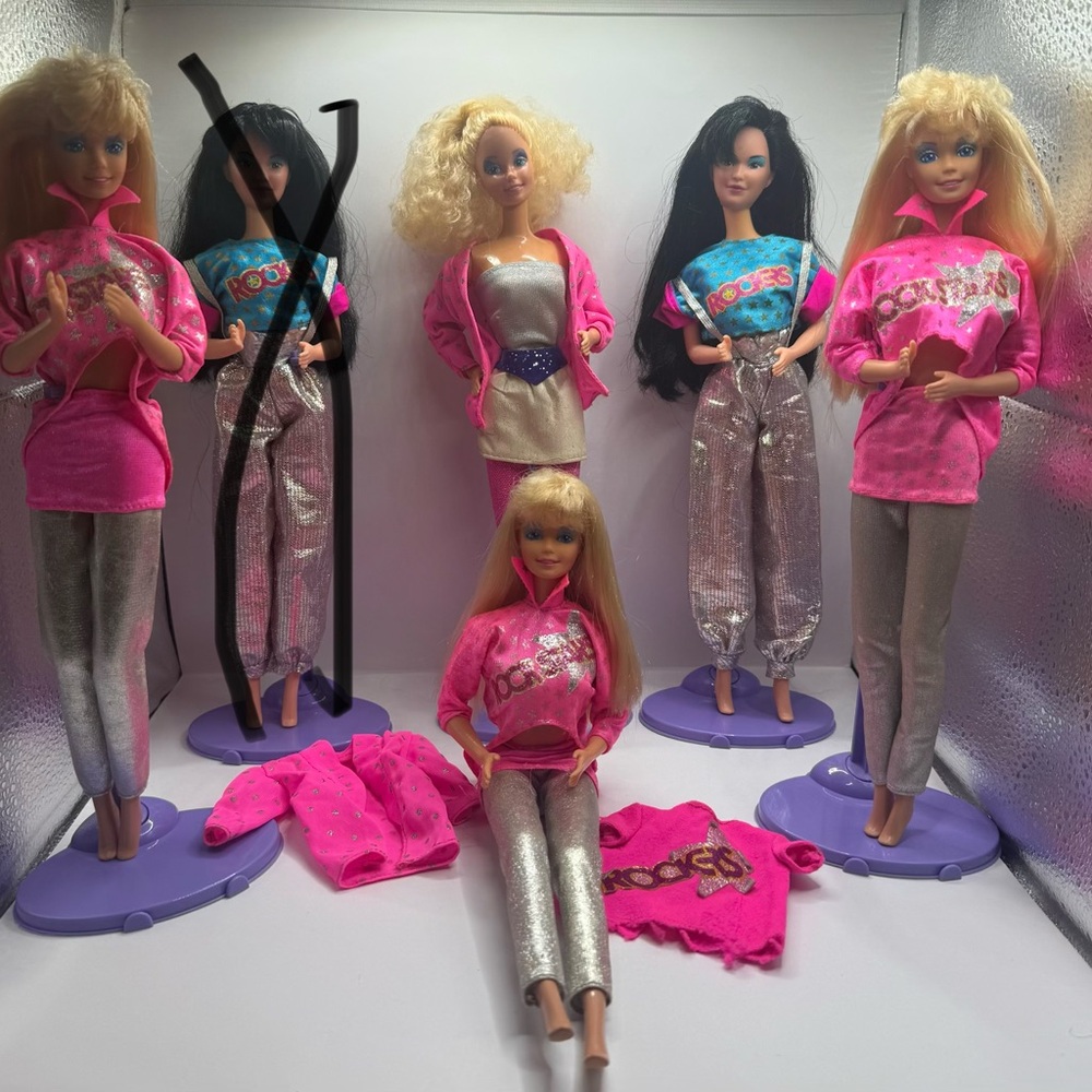Barbie and the Rockers Lot 1980s accessories and clothing